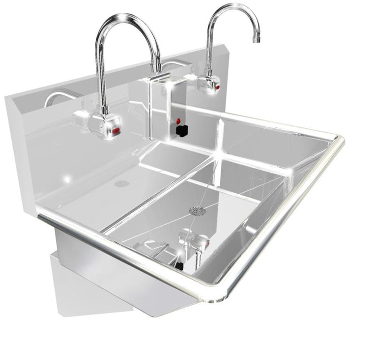 H.D. 14GA Multi-Station Wash up Sink, 36" | 021E36208B