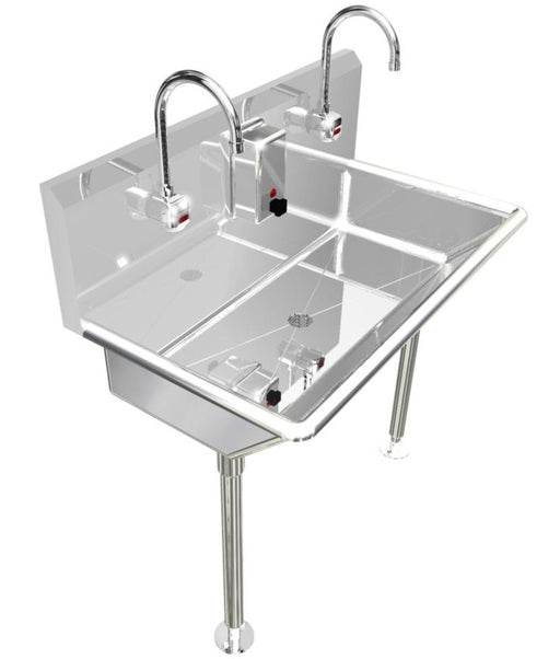 H.D. 14GA Multi-Station Wash up Sink, 36" | 021E36208L