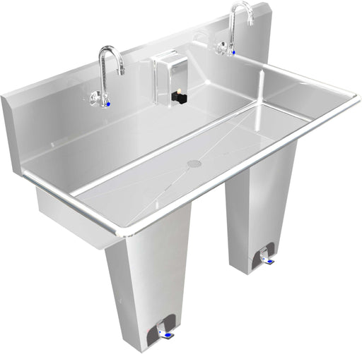 H.D. 14 GA Multi-Station Wash up Sink, 60" | 021Q60208C