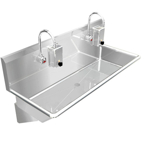 H.D. 14GA Multi-Station Wash up Sink, 40" | 022E40208B