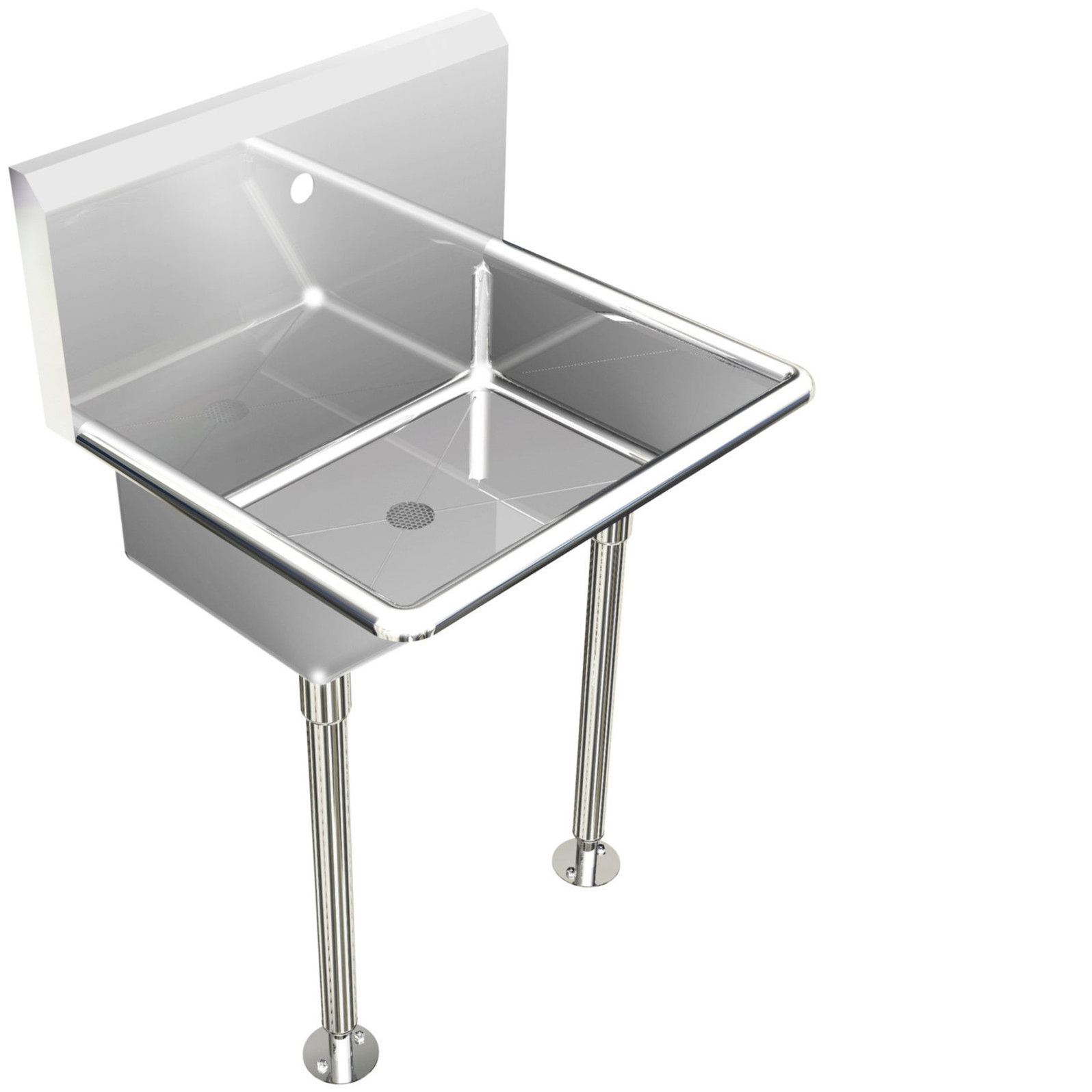 H.D. 14 GA Single Station Hand Sink | 24