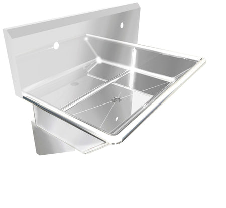H.D. 14GA Multi-station Wash up Sink, 36" | 120S36208B