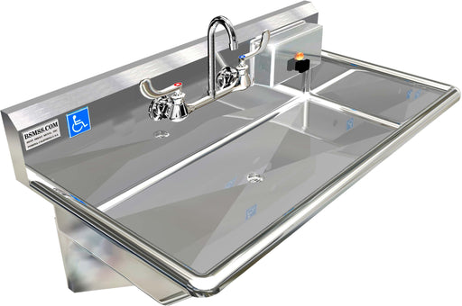 H.D. 14GA Multi-Station Wash up Sink, 36" | ADA-011CM362065B
