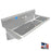 H.D. 14GA Multi-Station Wash up Sink, 40" | ADA-110S402065B