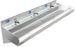 H.D. 14GA Multi-Station Wash Up Sink, 84" | ADA- 030MF84205B