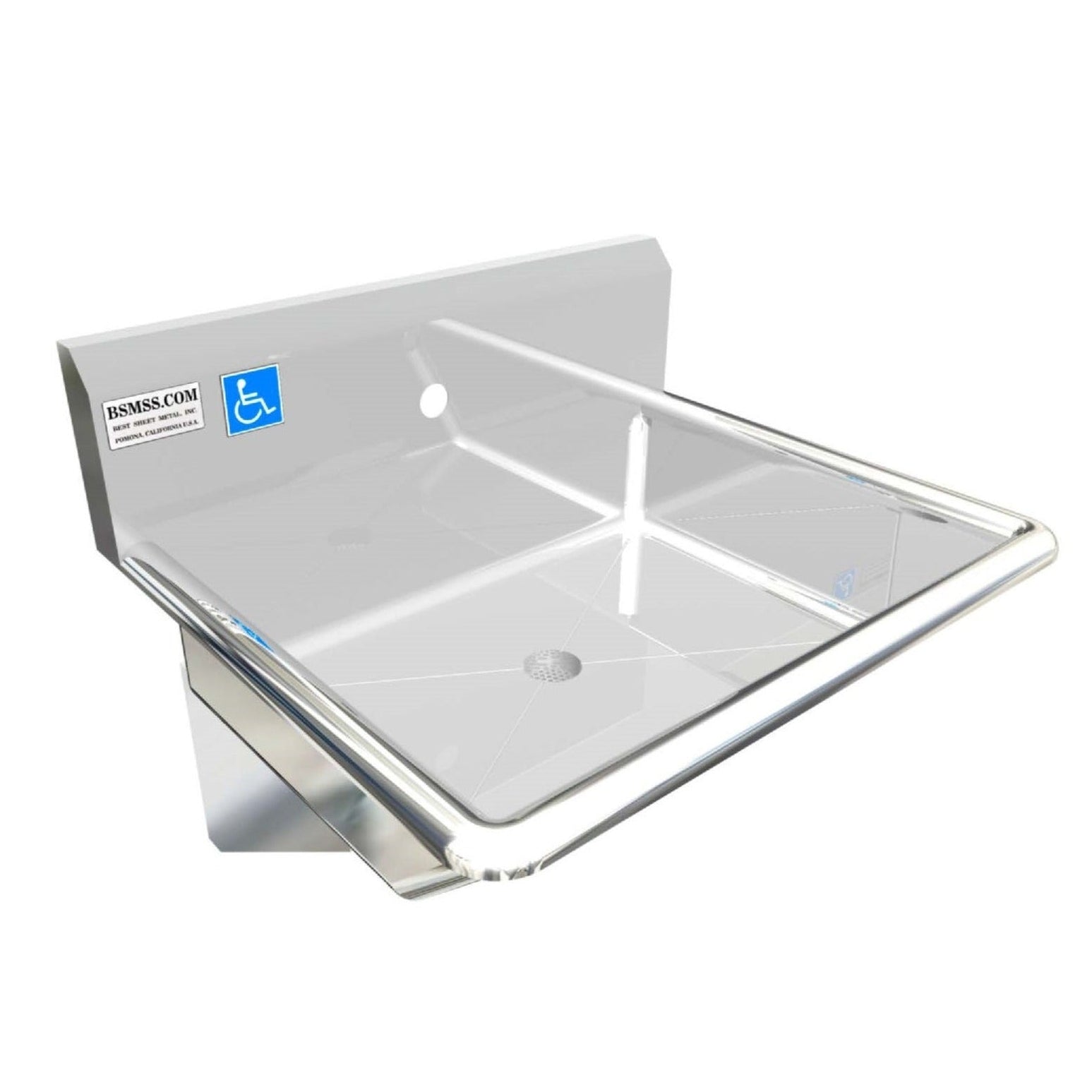 H.D. 14GA Multi-Station Wash up Sink, 24