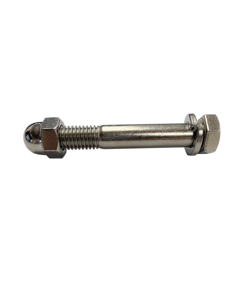 Stainless Steel Bolt, Acorn Nut and Washers for BSM Tumbler Casters | T200-V129