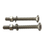 Stainless Steel Bolt, Washer & Nut for Exterior Bearing. Set of 2