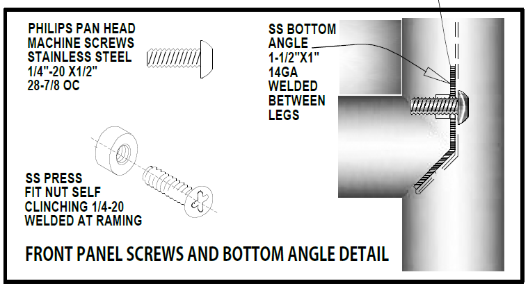 H.D. 14GA Multi-Station Wash up Sink 96" ADA Plumbing Skirt | ADA-S040E962065H