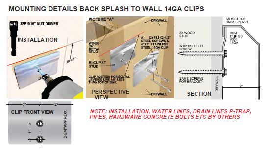 H.D. 14GA Multi-Station Wash up Sink, 60" | ADA-D330S602065R