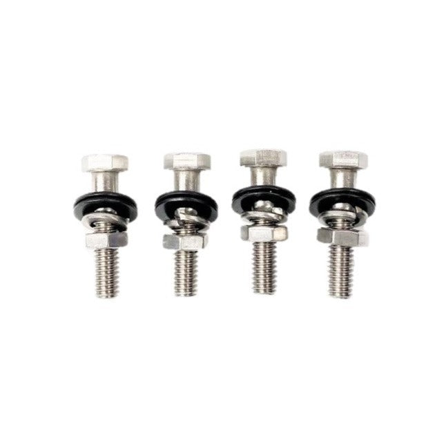 Stainless Steel Bottom Screws, Washer & Nut for Pedestal. Set of 4 | T200-134B