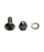 Tumbler Stainless Steel Nut and Bolt for Slotted Rod | 3 Piece Set