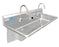 H.D. 14GA Multi-Station Wash up Sink, 42" | ADA-021E422065B