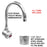 SURGEON'S HAND SINK 2 STATION 60" HD STAINLESS STEEL #304 HANDS FREE MADE IN USA - Best Sheet Metal, Inc. 