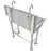 HAND SINK 36" 2 USERS 4 BRACED LEGS HANDS FREE BASIN STAINLESS STEEL MADE IN USA - Best Sheet Metal, Inc. 