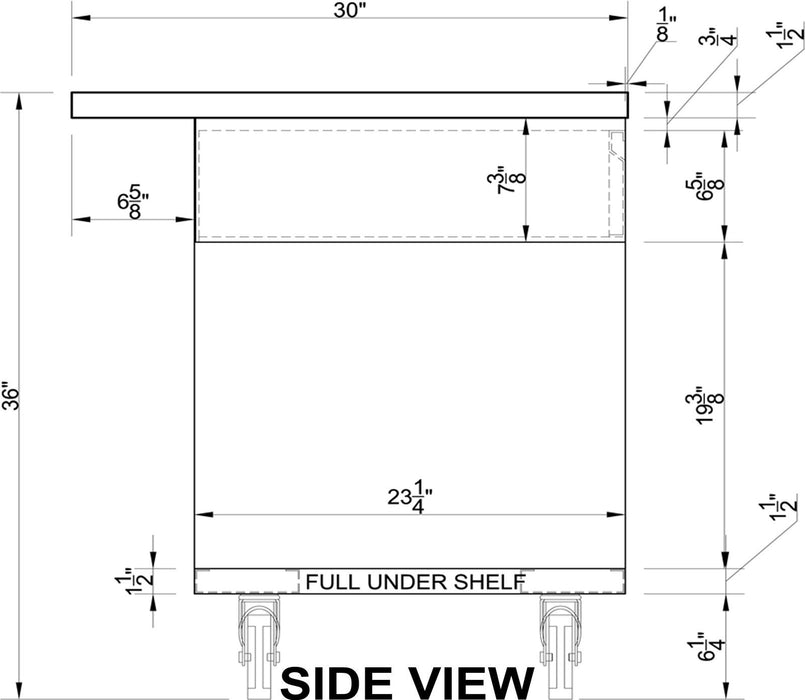 STAINLESS STEEL PREPARATION ISLAND TABLE 30"X96" 4 DRAWERS, 4 DOORS & SHELVES - Best Sheet Metal, Inc. 