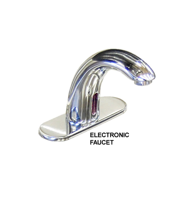 ADA HAND SINK ELECTRONIC FAUCET HEAVY DUTY STAINLESS STEEL #304 MADE IN AMERICA - Best Sheet Metal, Inc. 
