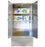 MOP SINK 46" MAT WASH HD STAINLESS STEEL ENCLOSED CABINET WITH DOORS MADE IN USA - Best Sheet Metal, Inc. 