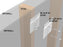 HAND SINK 36"X24"X15"DEEP TUB HEAVY DUTY STAINLESS STEEL BASIN W/SOAP DISPENSER - Best Sheet Metal, Inc. 